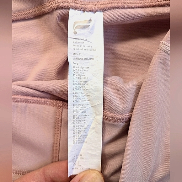 Fabletics Cold Weather Leggings, XL - Picture 4 of 4